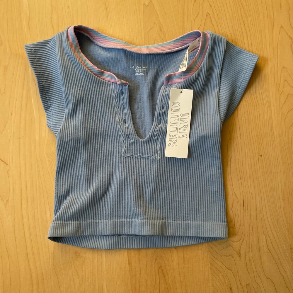 NWT UO Out From Under Go for Gold Top